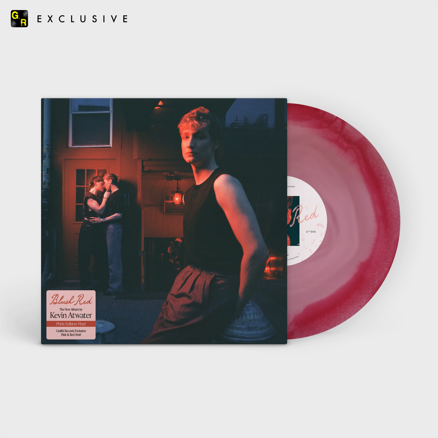 Kevin Atwater - Blush Red LP