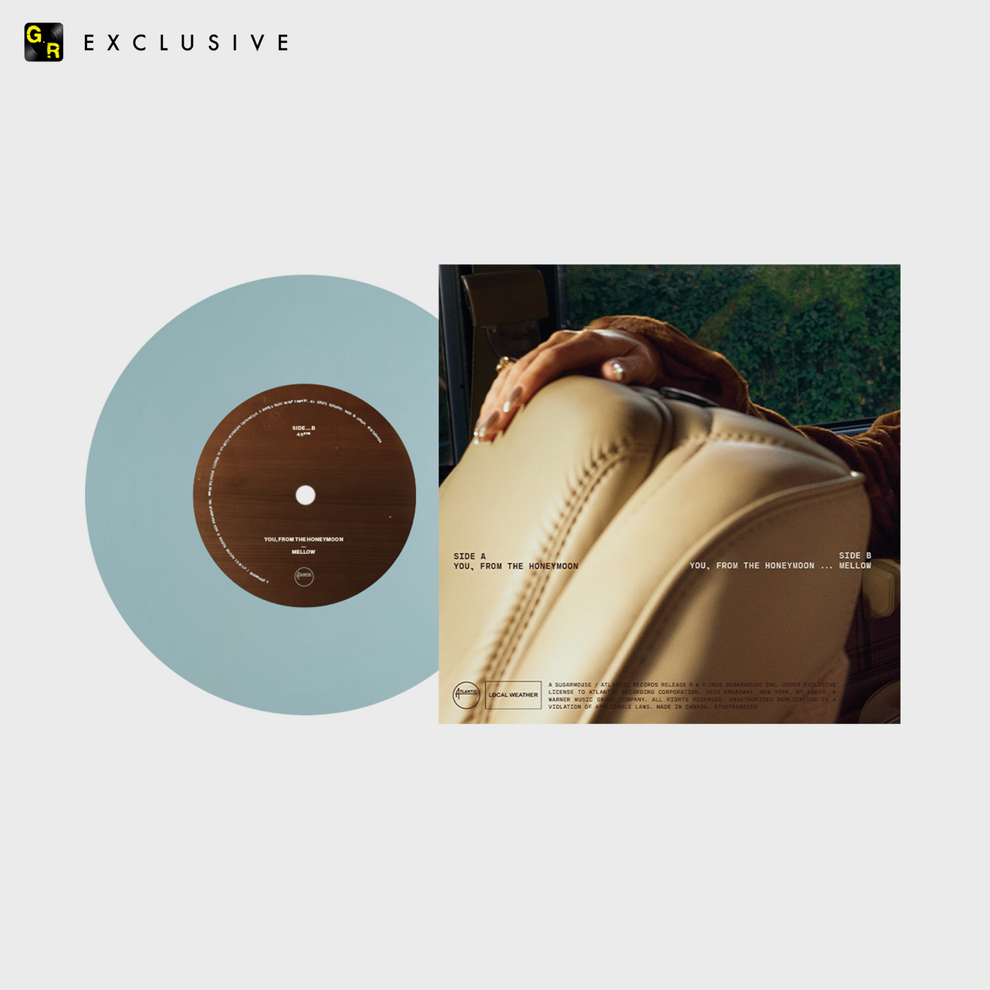 Hilary Duff - You, From The Honeymoon 7"