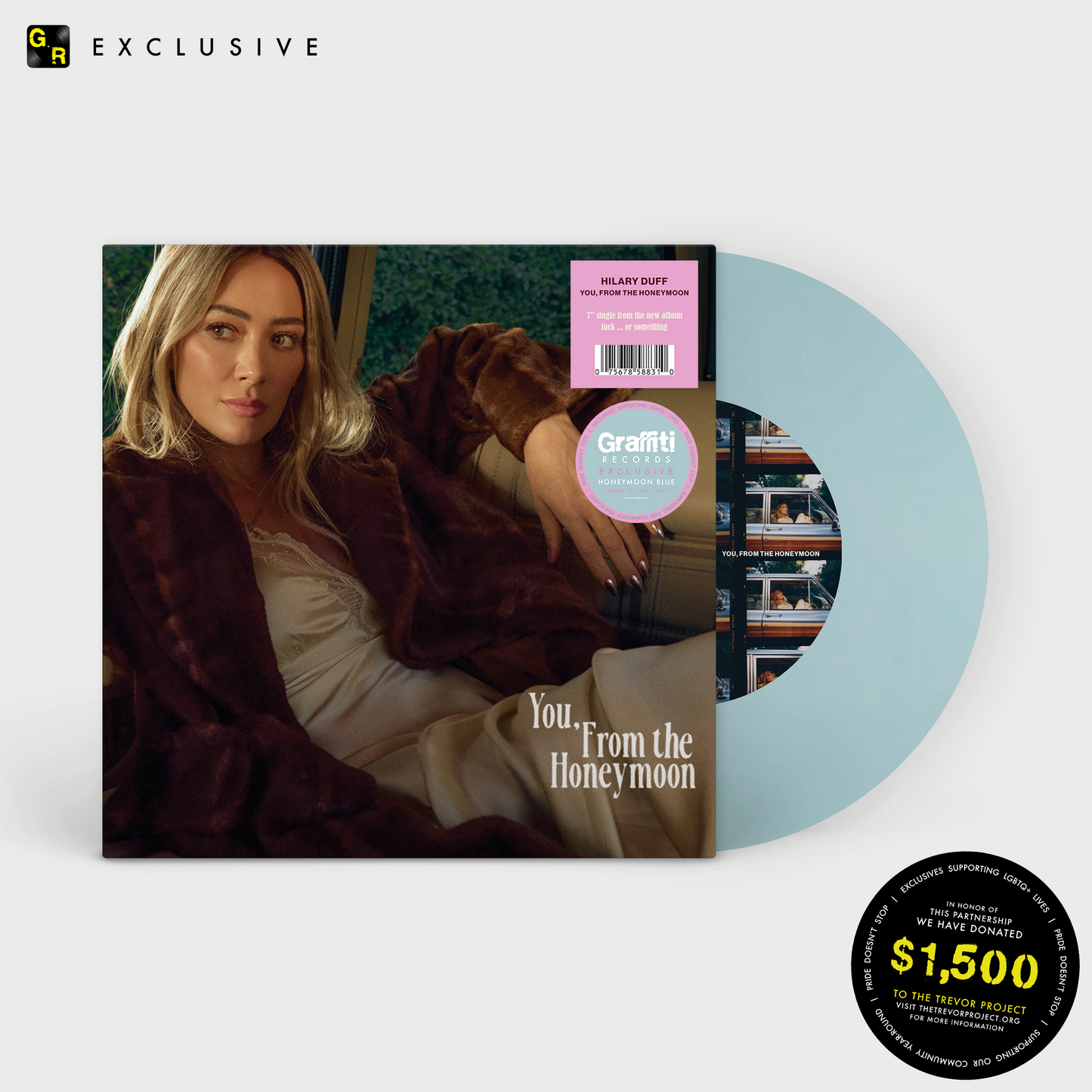 Hilary Duff - You, From The Honeymoon 7"